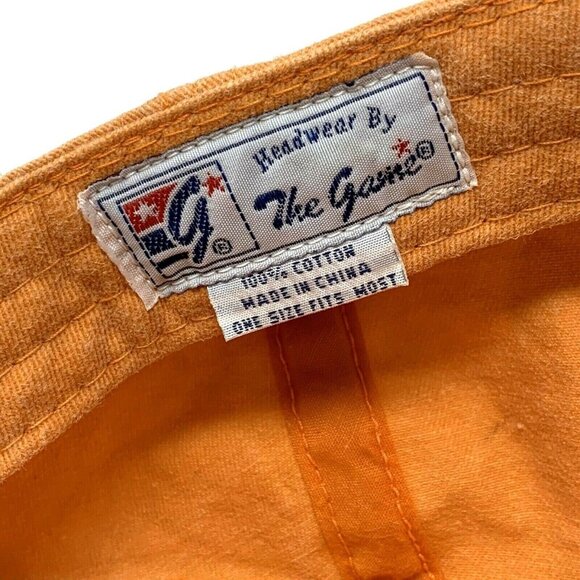 Bud Light Hat Orange Fade Adjustable Buckle Strap Cap Headgear by Games One Size - Picture 7 of 9